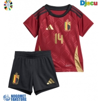 Belgija Dodi Lukebakio #14 Domaci Dres za djecu EP 2024 Kratak Rukav (+ Kratke hlače)